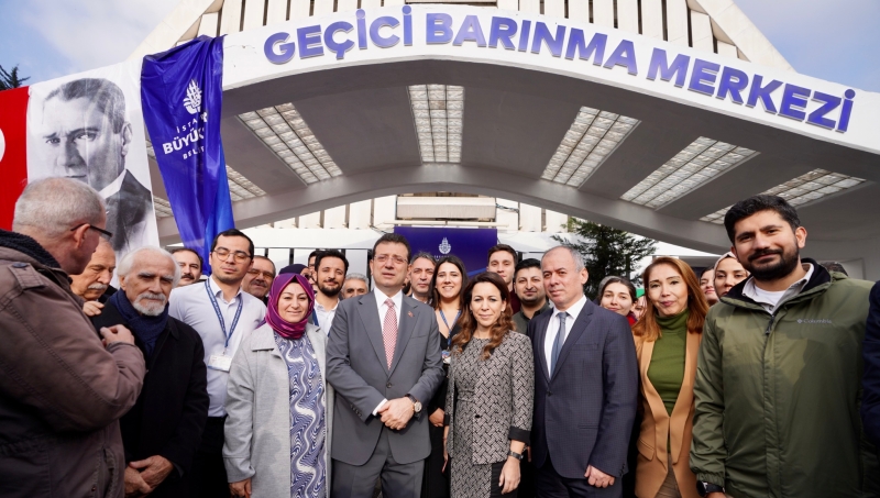 Büyük İstanbul Otogarı’nda ‘Geçici Barınma Merkezi’ açıldı