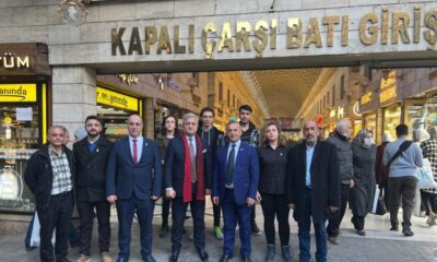 Zafer Partisi Osmangazi İlçe Teşkilatı, Kapalı Çarşı esnafını dinledi