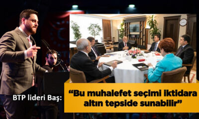 BTP lideri Baş’tan ‘tıpış tıpış oy vereceksiniz’ eleştirisi