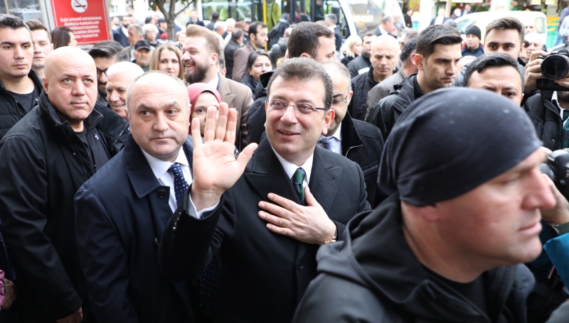 İBB Başkanı İmamoğlu’na Gemlik’te yoğun ilgi…