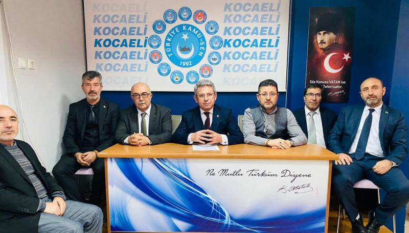 Türk Diyanet Vakıf- Sen Genel Başkan yardımcılarından Kocaeli’ne ziyaret