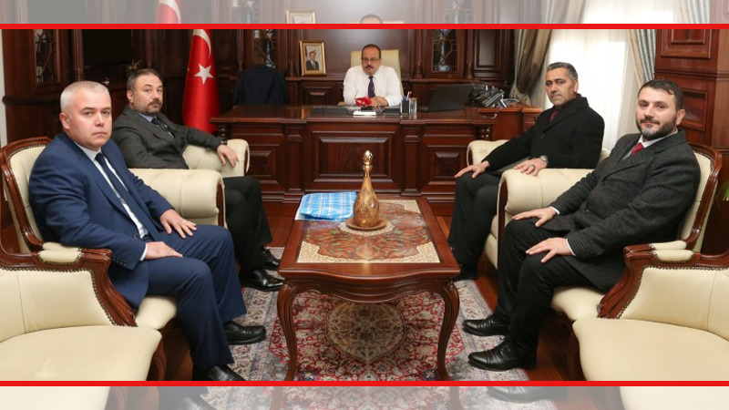 Anadolu Güvenlik Korucuları ve Şehit Aileleri Konfederasyonu Bursa İl Temsilciliği’nden Vali Canbolat’a ziyaret