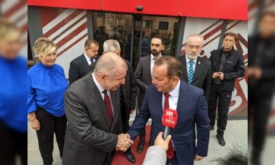 Bolu Belediye Başkanı Özcan’dan Ümit Özdağ’a ziyaret