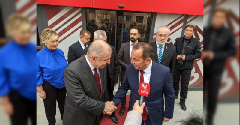Bolu Belediye Başkanı Özcan’dan Ümit Özdağ’a ziyaret