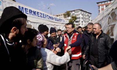 İBB Başkanı İmamoğlu’ndan acılı depremzedelere: Güçlü olun, hep beraber ayağa kalkacağız