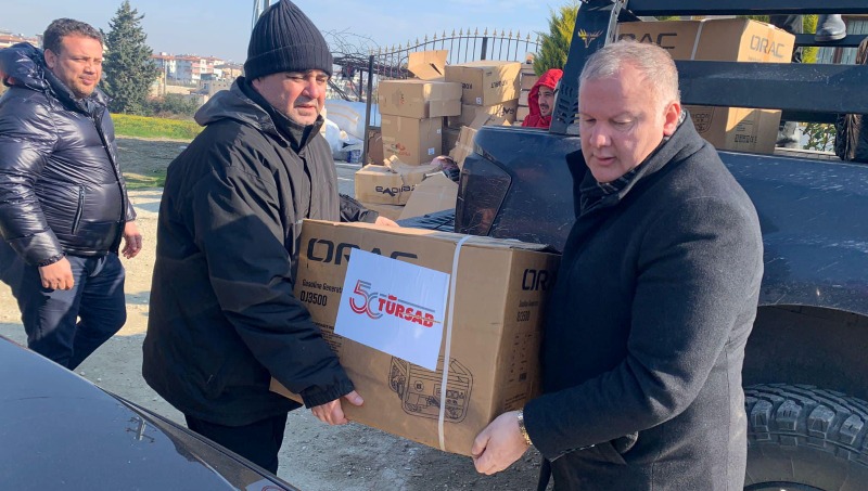 TURSAB deprem bölgesinde: Yanınızdayız!