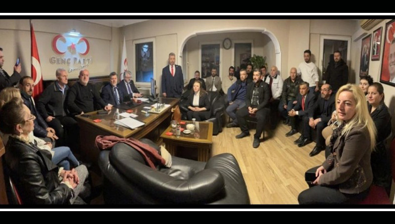 Genç Parti Bursa İl Teşkilatı’nda gündem; depremzedelere yardım…