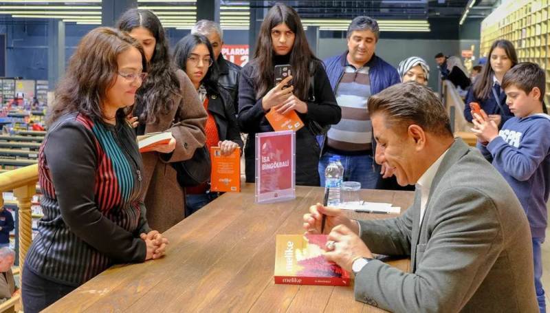 İsa Bingölbalı’nın yeni kitabı ‘MELİKE’ okurlarıyla buluştu