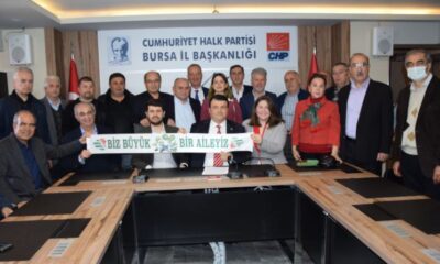 Bursa’da Balkanların Adayı Hasan Öztürk, CHP’den aday adaylığını açıkladı