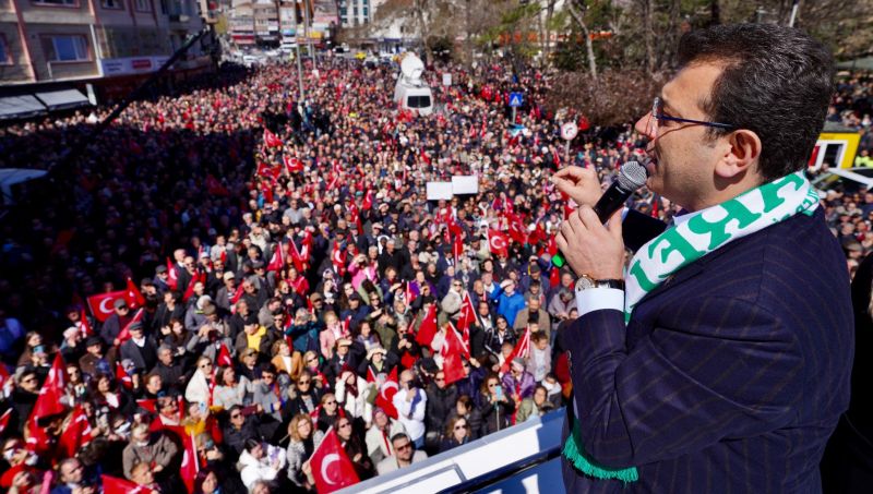 İmamoğlu: 86 milyon iktidar olsun, her şey çok güzel olsun!