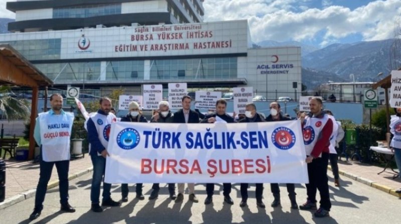 Sağlık Sen: Tüm sağlık camiası, tek kalem maaş istiyor