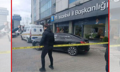İYİ Parti İstanbul İl Başkanlığı binasına silahlı saldırı