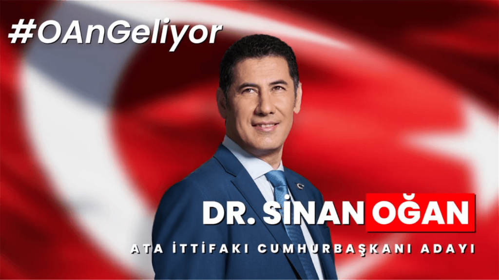 Sinan Oğan, 100 bin imza için sahada…
