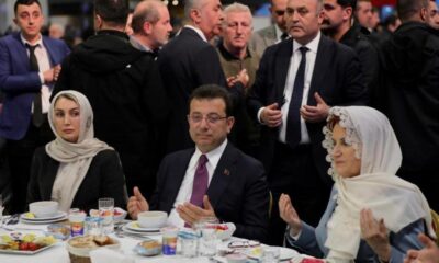 Akşener ve İmamoğlu, muhtarlarla iftarda buluştu