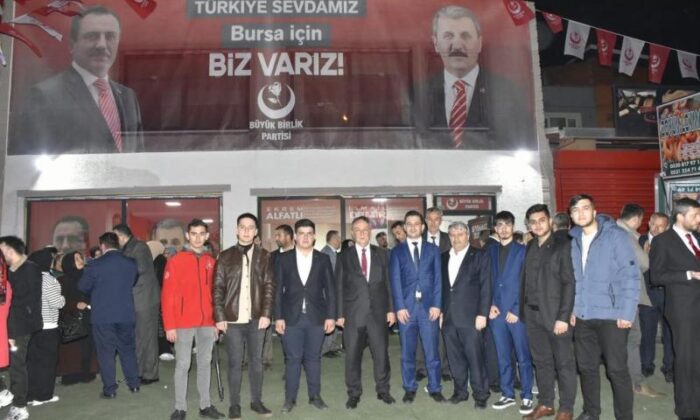 BBP’den Bursa’da görkemli seçim bürosu açılışı…