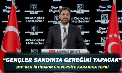 BTP Sözcüsü Polat: Gençler sandıkta gereğini yapacak!