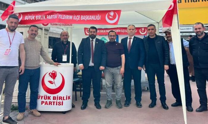 BBP Bursa Milletvekili A. Adayı İsmail Demir, yoğun mesaide…