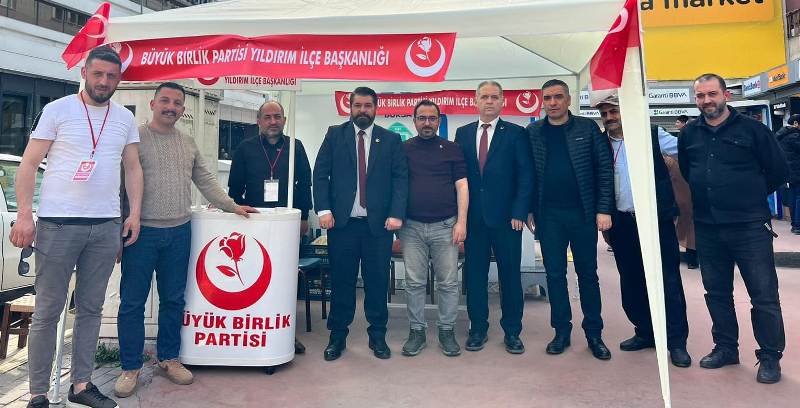 BBP Bursa Milletvekili A. Adayı İsmail Demir, yoğun mesaide…