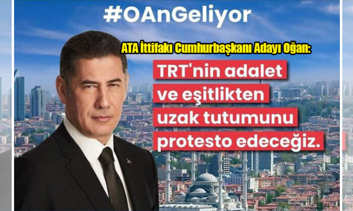 Sinan Oğan, TRT’yi protesto edecek