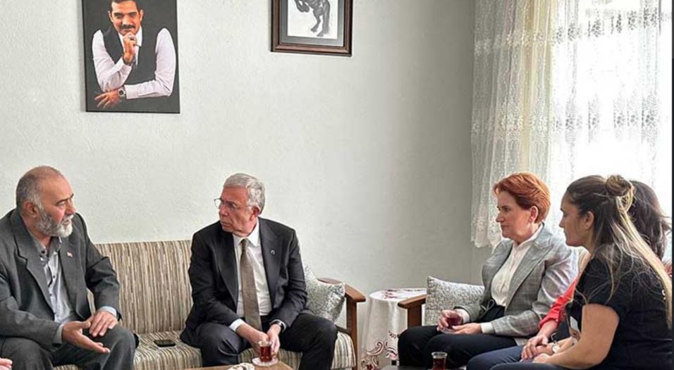 Akşener ve Yavaş’tan Sinan Ateş’in ailesine ziyaret