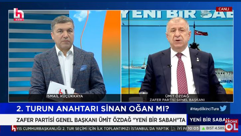 Ümit Özdağ’dan canlı yayında dikkat çeken açıklamalar