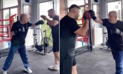 Ümit Özdağ, muay thai antrenmanlarına başladı