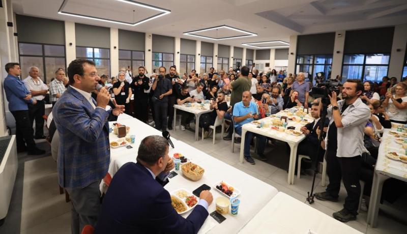 İmamoğlu, canlar sofrasında konuştu: Milletin birliği…