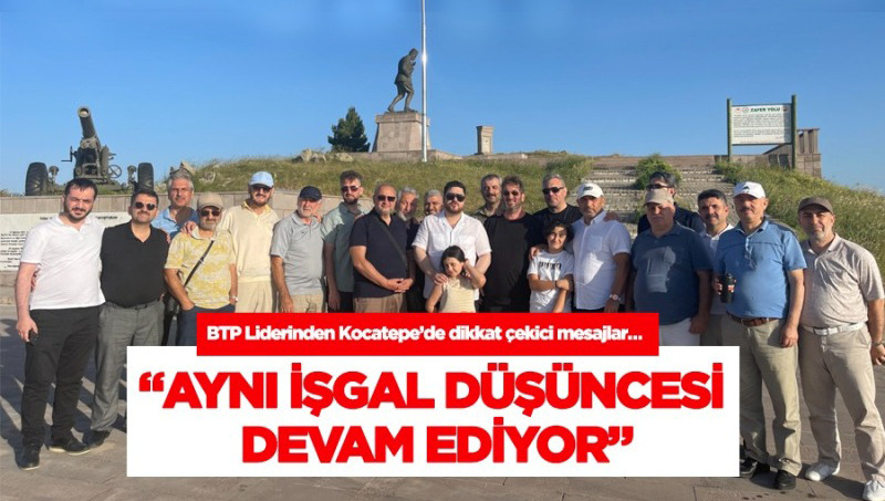 BTP lideri Hüseyin Baş, Afyon Kocatepe’den sert çıktı
