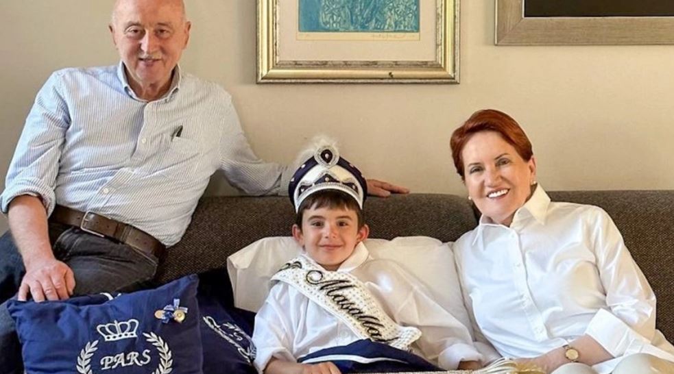 Meral Akşener ve ailesinin mutlu günü