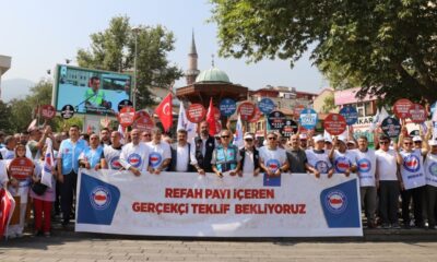 Memur-Sen’den 81 ilde protesto! Bursa İl Temsilcisi Ramazan Acar: Alın terinden tasarruf olmaz