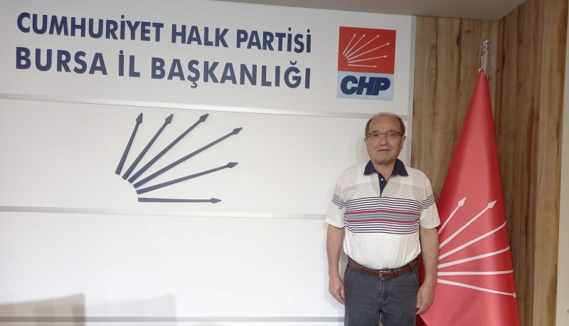 CHP Osmangazi İlçe’de Orhan Aslan da adaylığını açıkladı