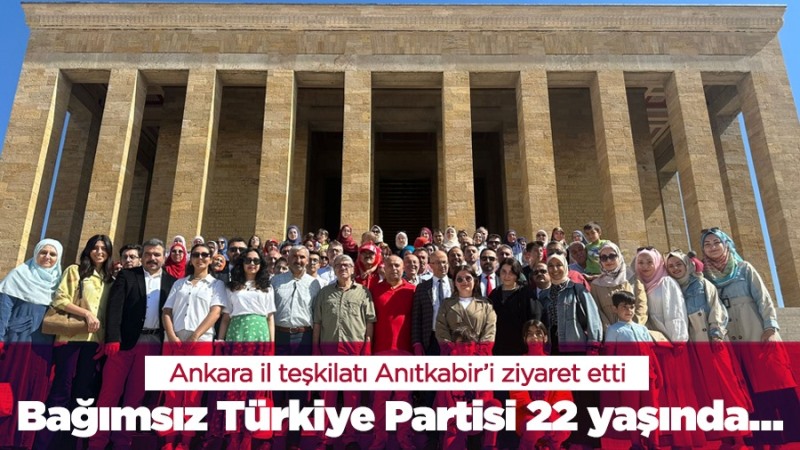 Bağımsız Türkiye Partisi 2. yaşını kutluyor