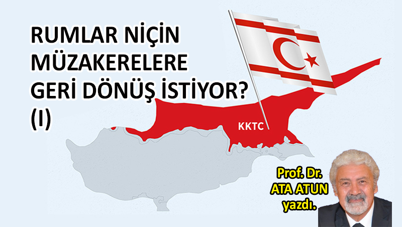 Rumlar niçin müzakerelere geri dönüş istiyor?-(I)