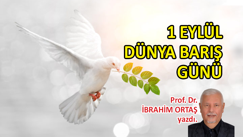 1 Eylül Dünya Barış Günü Kutlu Olsun!
