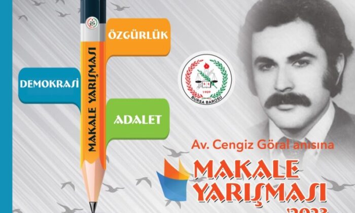 Avukat Cengiz Göral Makale Yarışması 2023 sonuçları belli oldu