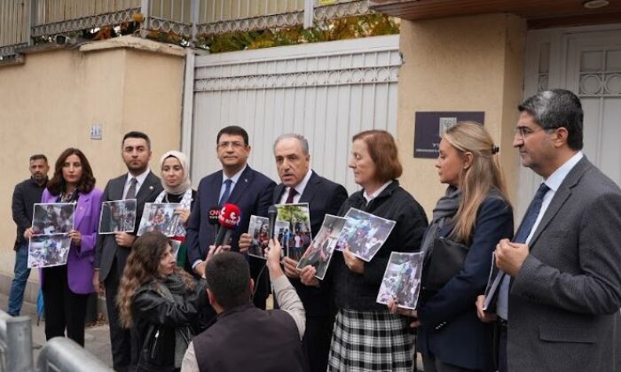 DEVA Partili vekillerden İsrail’e protesto