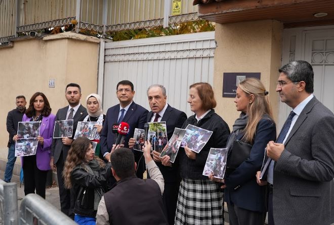 DEVA Partili vekillerden İsrail’e protesto