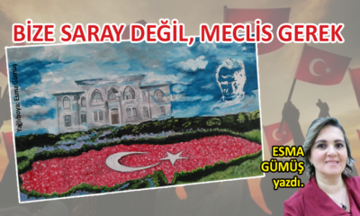 Bize Saray Değil, Meclis Gerek…