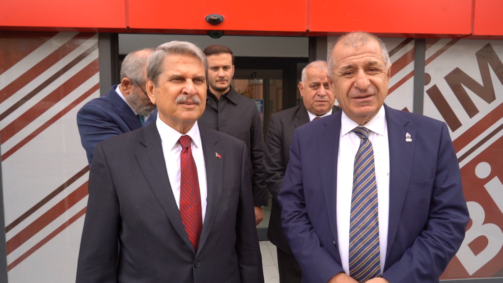 Zafer Partisi lideri Ümit Özdağ, Aytun Çıray’ı ağırladı