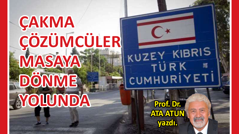 Çakma Çözümcüler Masaya Dönme Yolunda