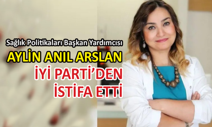 İYİ Parti’de Aylin Anıl Arslan da istifasını duyurdu