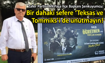 Zafer Partisi’nden Öğretmenler Günü afişine tepki