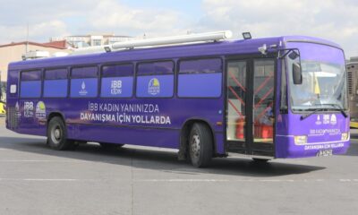 Mor otobüs ‘Kadına Yönelik Şiddetle Mücadele’ için yola çıkıyor
