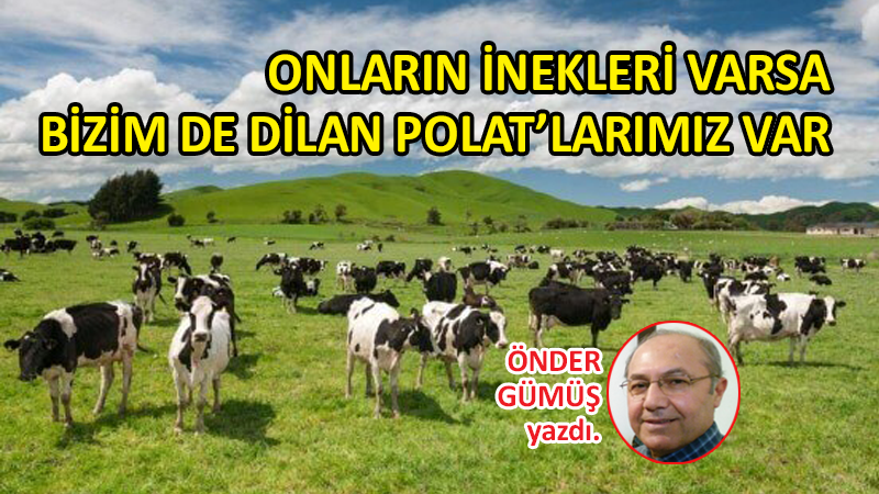 Onların inekleri varsa bizim de Dilan Polat’larımız var