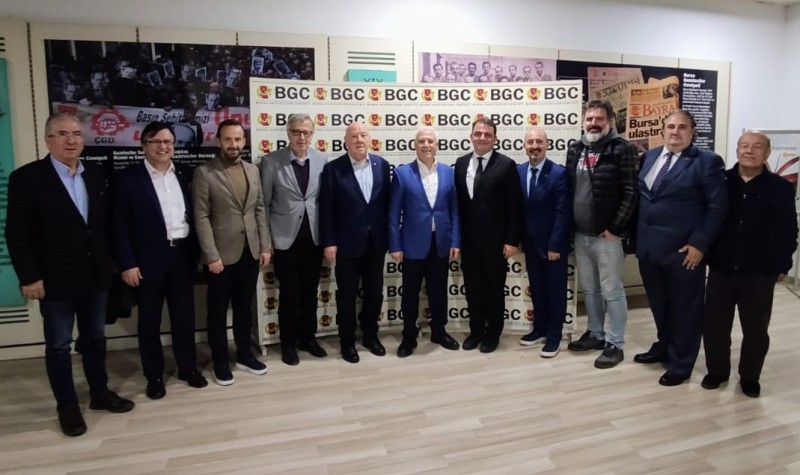 Mustafa Bozbey, BGC’yi ziyaret etti