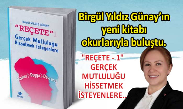 Birgül Yıldız Günay’ın ‘REÇETE’si okurlarıyla buluştu