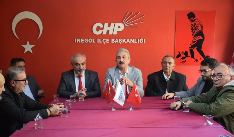 CHP İl Başkanı Nihat Yeşiltaş’tan İnegöl çıkarması