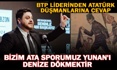 BTP lideri Hüseyin Baş, Trabzon’da bölge adaylarını tanıttı