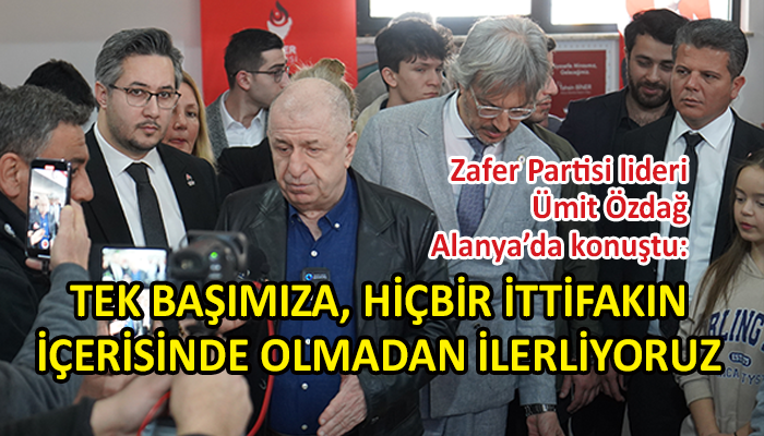 Ümit Özdağ: Zafer Partisi zafere ulaşacak!