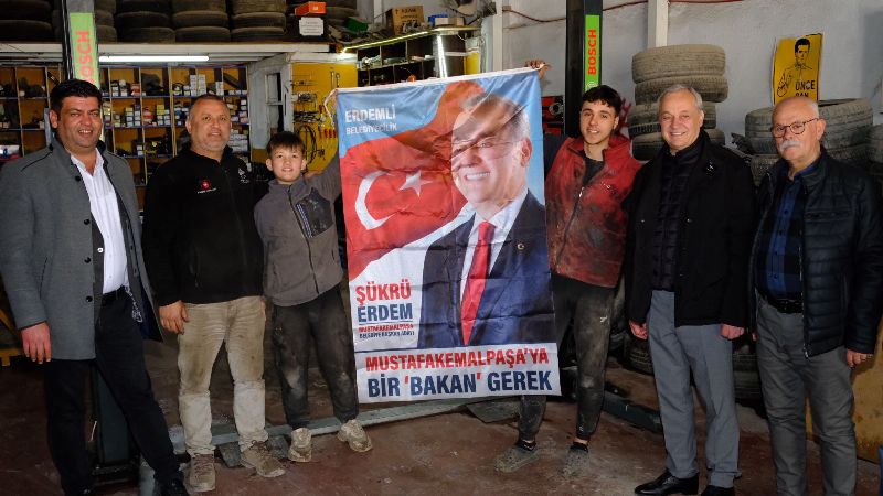 Şükrü Erdem: Mustafakemalpaşa’da tecrübemizle sorunları çözeceğiz